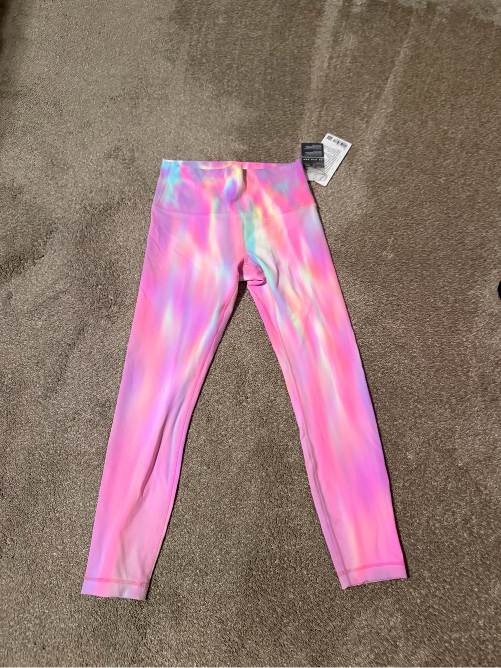 NWT Lululemon Wunder Train 25” Psychedelic Leggings Sz 8